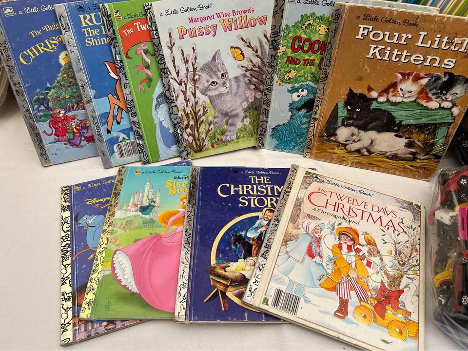 10 Vintage Little Golden Children’s Books