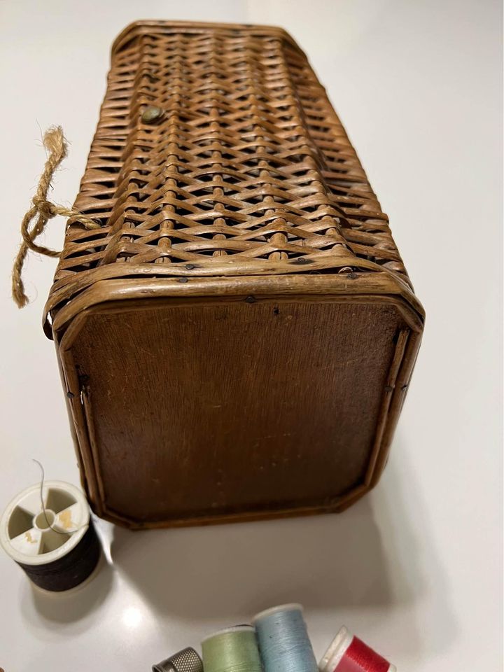Antique Sewing Basket