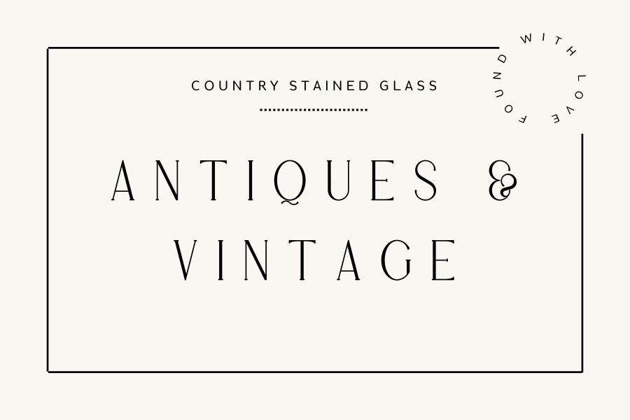 Antiques & Vintage Page 3 Country Stained Glass
