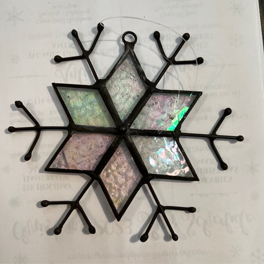 6pt Snowflake MINI w/ wire