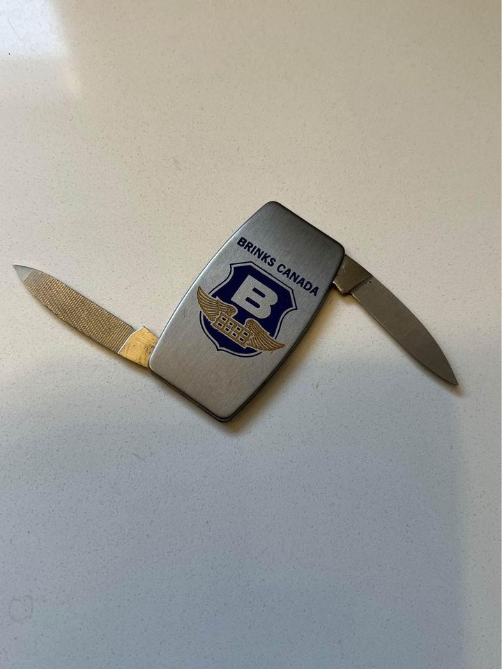 Vintage Zippo, Bradford “Brinks Canada” Pocket Knife