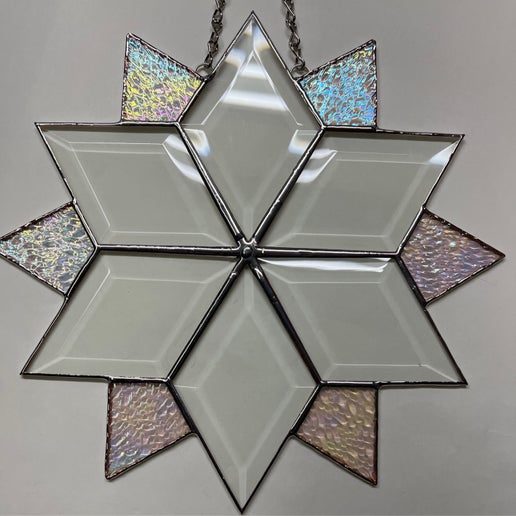 Snowflake Bevels & Iridescent